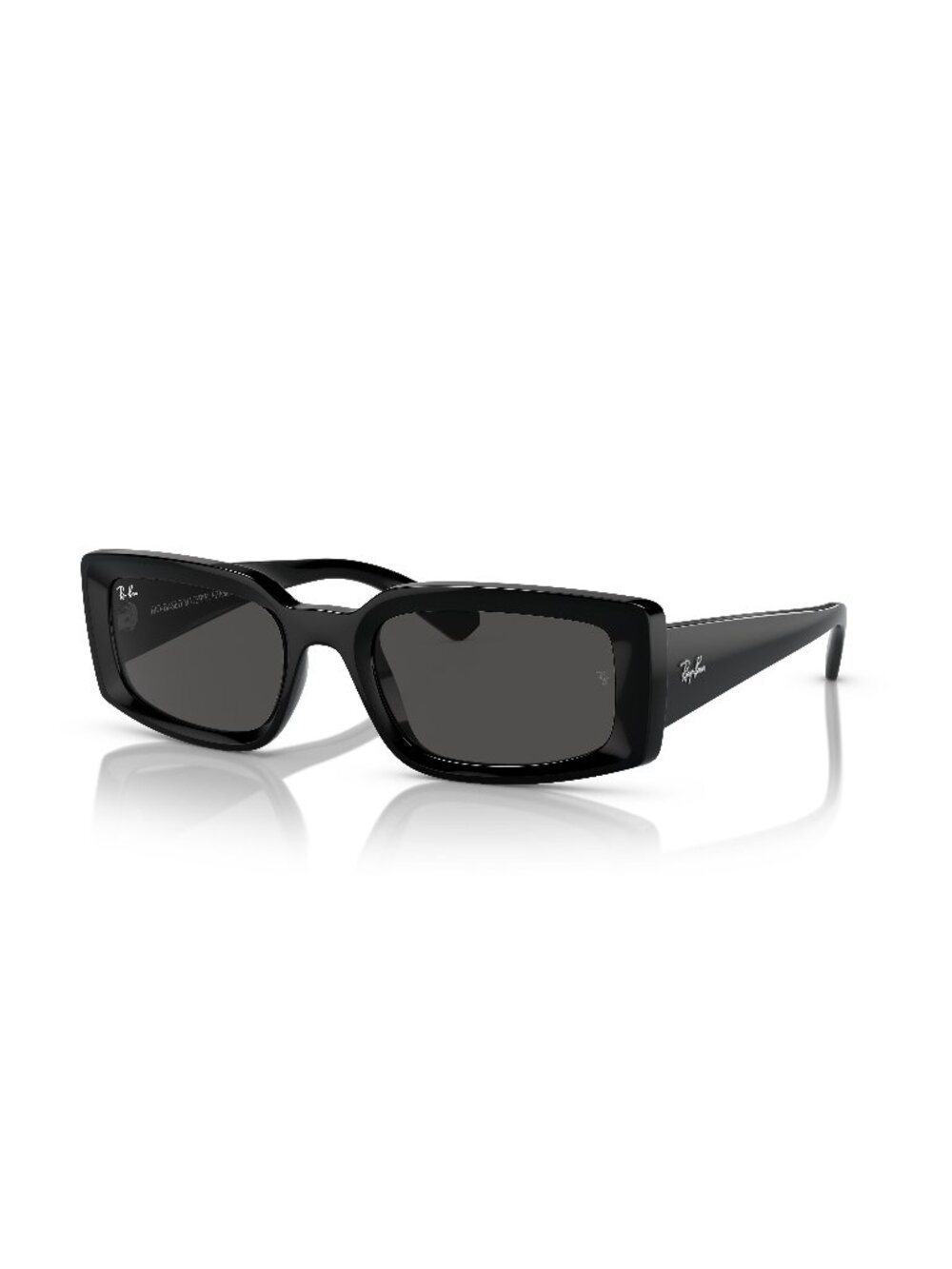 New Ray-Ban Unisex Sunglasses Black Butterfly Grey Lens Acetate Frame Ray Ban 54